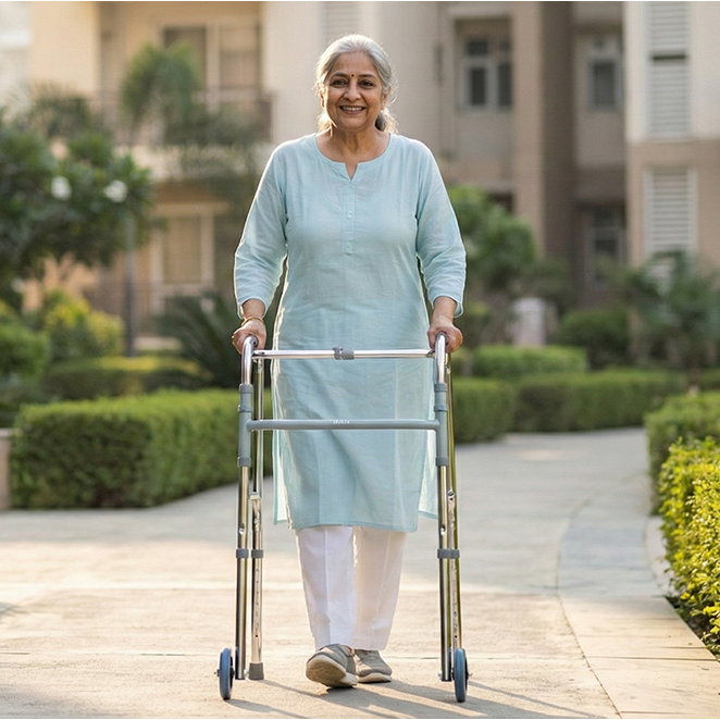 What Makes a Walker With Wheels Better for Seniors' Long-term Mobility Needs?